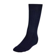 Boggi Milano Sockor i bomullslisle Blue, Herr