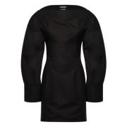 Jacquemus Svart Skjortklänning LA Robe Chemise Black, Dam