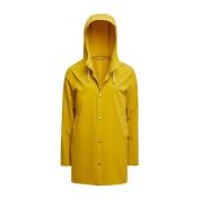 Stutterheim Matt Regnrock för Obekvämt Väder Yellow, Unisex