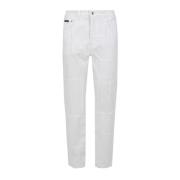 Dolce & Gabbana Denim Jeans med Logodetalj White, Dam