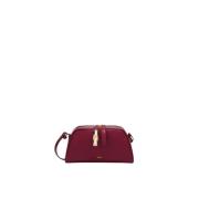 Furla Körsbärs Läder Mini Axelväska Red, Dam