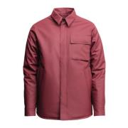 Stutterheim Vattentät Vinter Overshirt Jacka Red, Herr