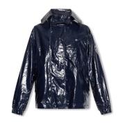 Moncler Blank jacka med krage Blue, Dam