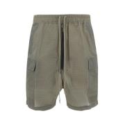 Rick Owens Ripstop Cargobela Shorts Green, Herr