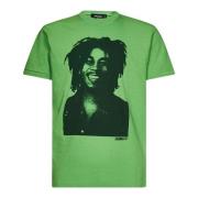 Dsquared2 Casual Bomull T-shirt Green, Herr