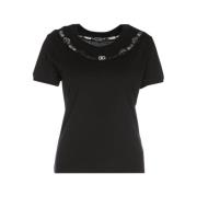 Dolce & Gabbana Stilren T-shirt för män och kvinnor Black, Dam