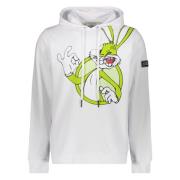 Iceberg Maxi Print Hoodie White, Herr