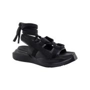 Rick Owens Stilrena sandaler för fashionabla fötter Black, Herr