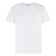 Dondup Jersey Logo Print T-Shirt White, Herr