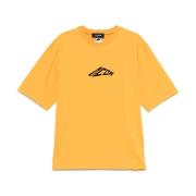 Dsquared2 Solros Gul Print T-shirt Polos Yellow, Herr