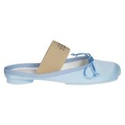 MM6 Maison Margiela Slippers utan spännen Blue, Dam