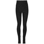 Balmain Monogram Tights för snygg look Black, Dam