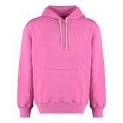 Autry Hooded Sweatshirt Pink, Herr