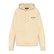 AllSaints Underground Hoodie Beige, Herr