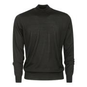 Hindustrie Merino Turtleneck Tröja Black, Herr