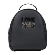 Love Moschino Vår/Sommar Dam Ryggsäck Kollektion Gray, Dam