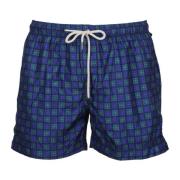 Peninsula Blå Porto Azzurro Badshorts Blue, Herr