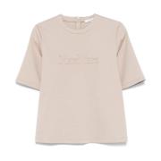 Max Mara Beige T-shirts och Polos med Dragkedja Beige, Dam