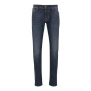 Jacob Cohën Slim-fit Denim Jeans Blue, Herr