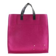 Yves Saint Laurent Vintage Pre-owned Canvas totevskor Pink, Dam