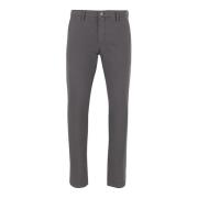 Jacob Cohën Stretch Bomull Grå Chinos Byxor Gray, Herr