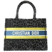 Dior Vintage Pre-owned Sammet totevskor Black, Dam