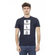 Baldinini Trend Kortärmad T-shirt Blue, Herr