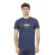 Baldinini Trendig T-shirt Blue, Herr