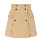 Max Mara Weekend Stilren Zebio Klänning Beige, Dam