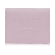 Prada Automatisk knappdamsplånbok Pink, Dam