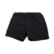 Sundek Herr Dragkedja Knapp Shorts Black, Herr