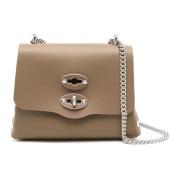 Zanellato Crossbodyväska Amar Baby Brown, Dam