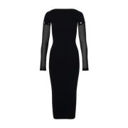 Sportmax Stilfull Grazia Stil Klänning Black, Dam