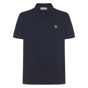 Stone Island Blå T-shirts och Polos Blue, Herr