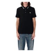 Valentino Garavani Bomull Casual Polo Skjorta Black, Herr