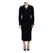 Dolce & Gabbana Knitted Dresses Black, Dam