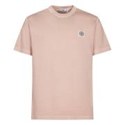 Stone Island Rosa T-shirts och Polos Pink, Herr