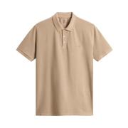 Woolrich Klassisk Polo för Sommaren Beige, Herr