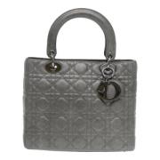 Dior Vintage Pre-owned Laeder dior-vskor Gray, Dam