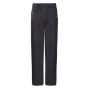 Brunello Cucinelli Bomull Straight-Leg Jeans Made in Italy Blue, Dam