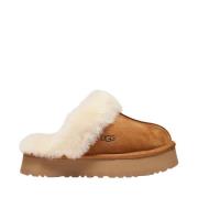 UGG Bruna lädermulor - Disquette-stil Beige, Dam