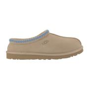 UGG Mocka Läder Broderade Tofflor Beige, Herr