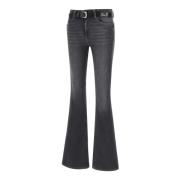 Liu Jo Svart Beat Denim Jeans Black, Dam