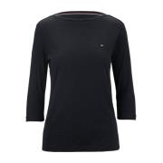 Tommy Hilfiger Dam Pullover Tröja Black, Dam