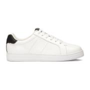 Kazar Vita sneakers med svart hälkappa White, Herr