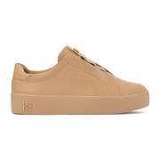 Kazar Beige sneakers på en tjock sula Beige, Dam