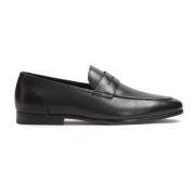 Kazar Loafers tillverkade av naturläder i svart färg Black, Herr