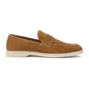 Kazar Slip-on mocka halvskor i brun färg Brown, Herr