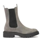 Kazar Mocka chelsea boots Gray, Dam