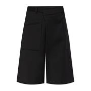 R13 Shorts med fickor Black, Dam